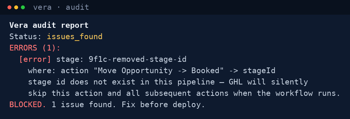 Report broken